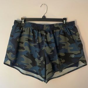 New Balance Womens Camo Running Shorts *NO TAG